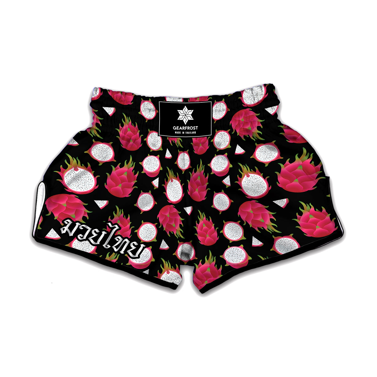 Pitaya Pattern Print Muay Thai Boxing Shorts