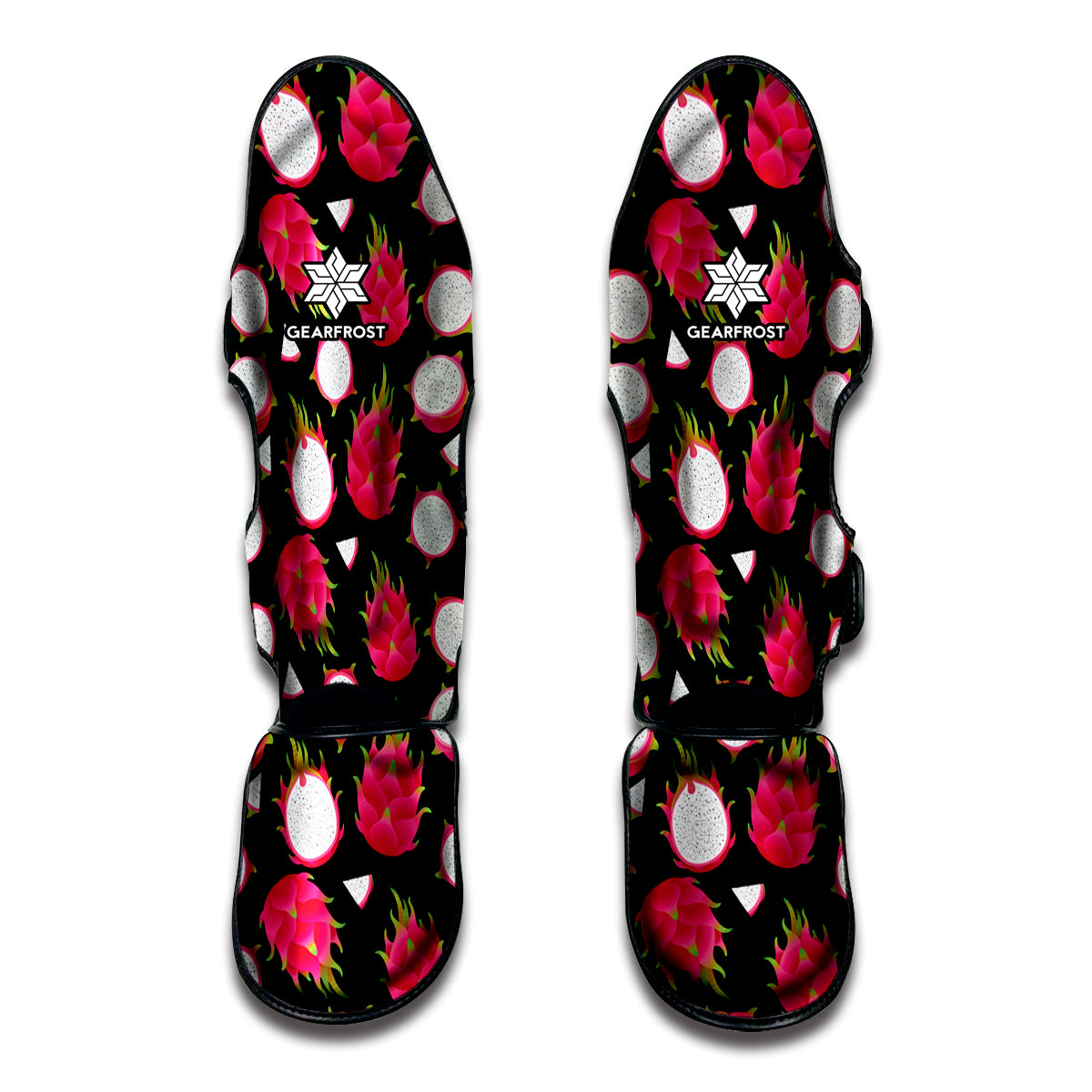 Pitaya Pattern Print Muay Thai Shin Guards