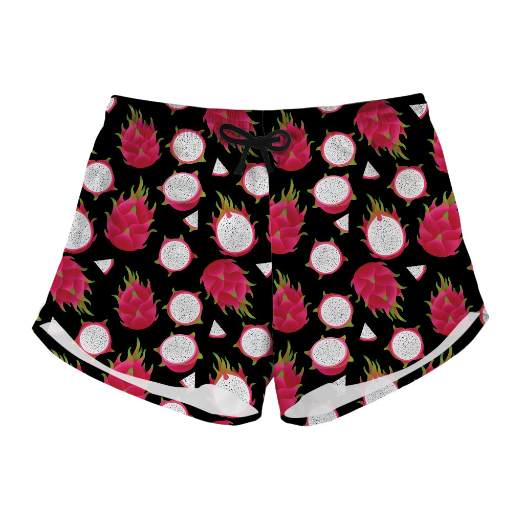 Pitaya Pattern Print Women's Shorts