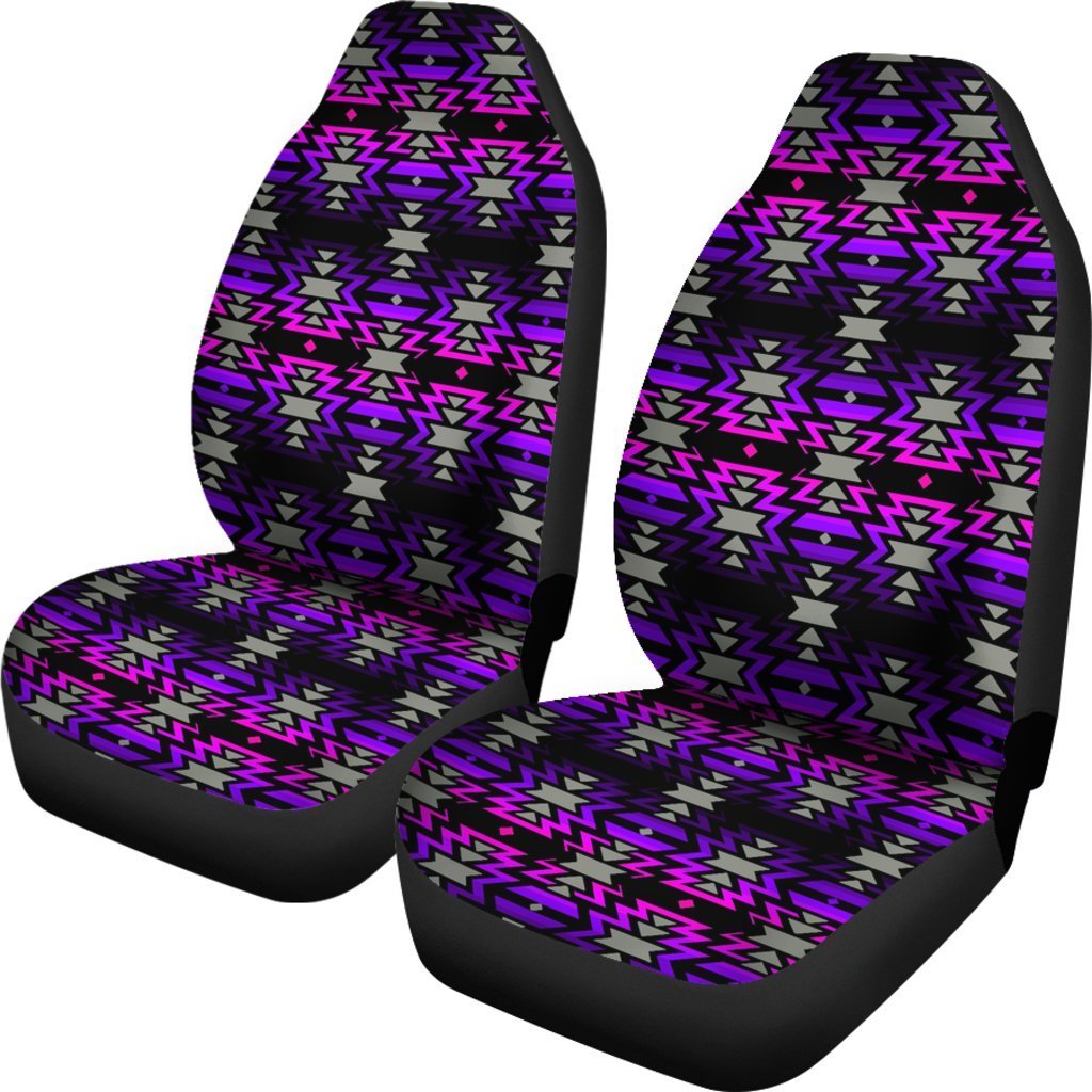 Purple Aztec Native American Universal Fit Car Seat Covers