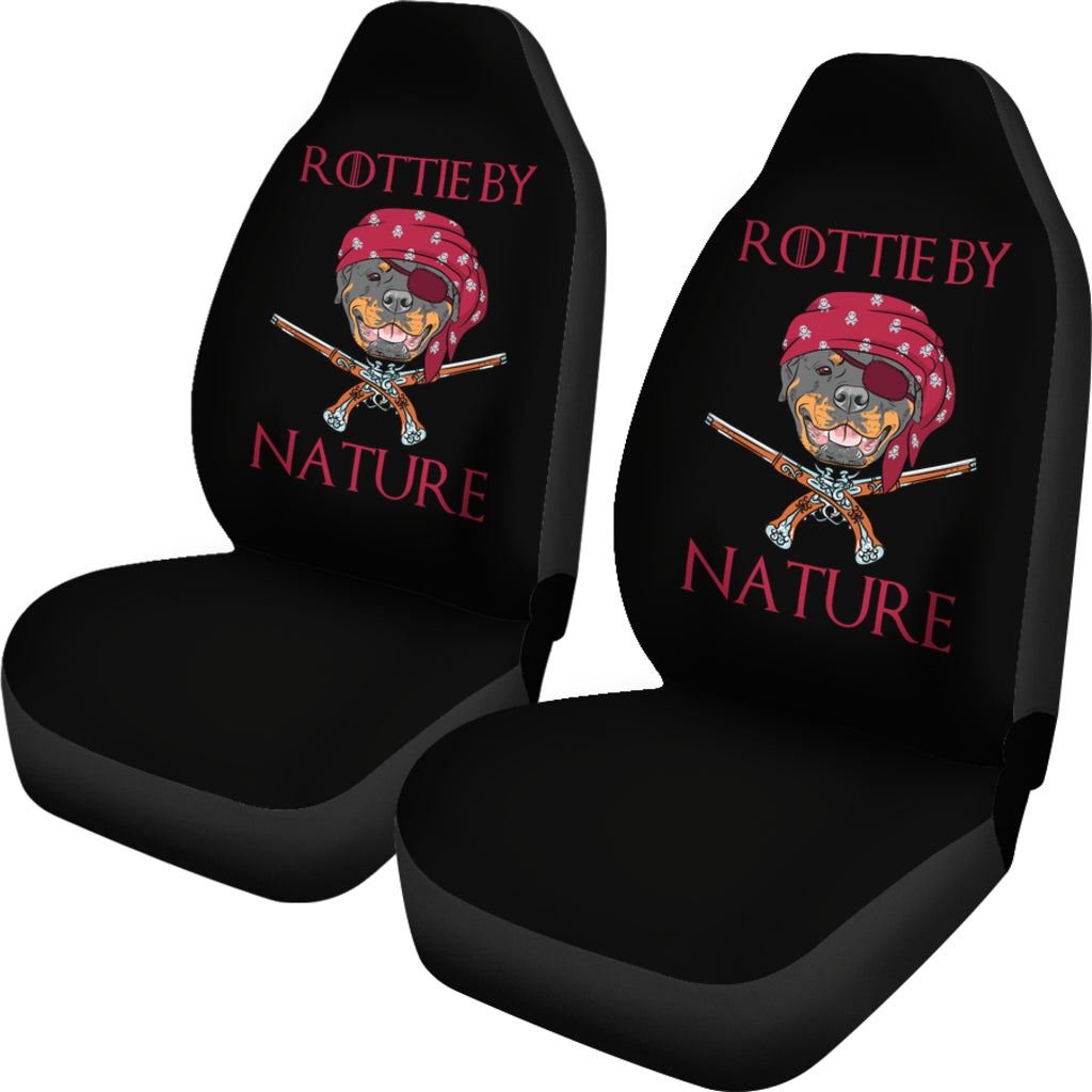 Rottie By Nature Universal Fit Car Seat Covers