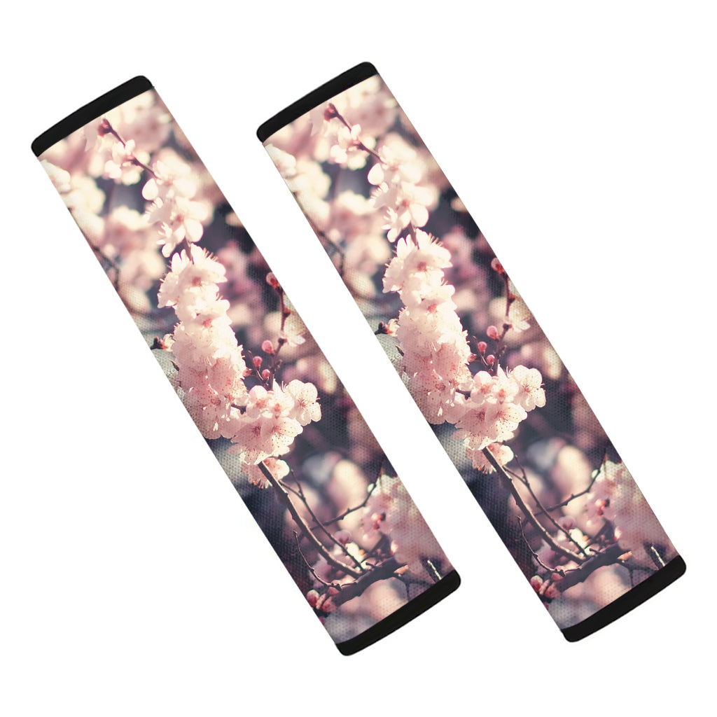 Sakura Cherry Blossom Print Car Seat Belt Covers