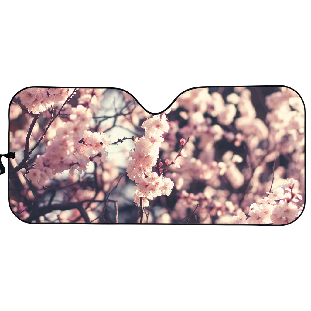 Sakura Cherry Blossom Print Car Sun Shade