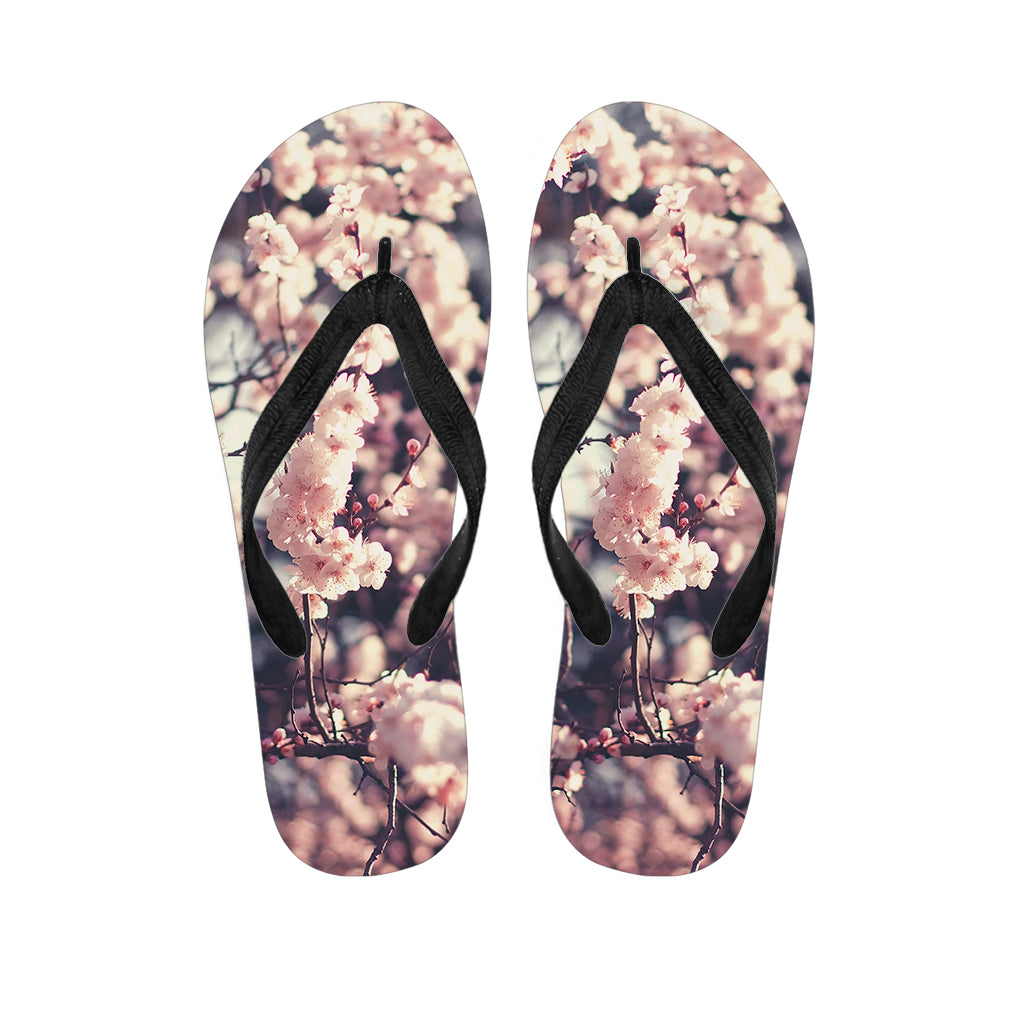 Sakura Cherry Blossom Print Flip Flops