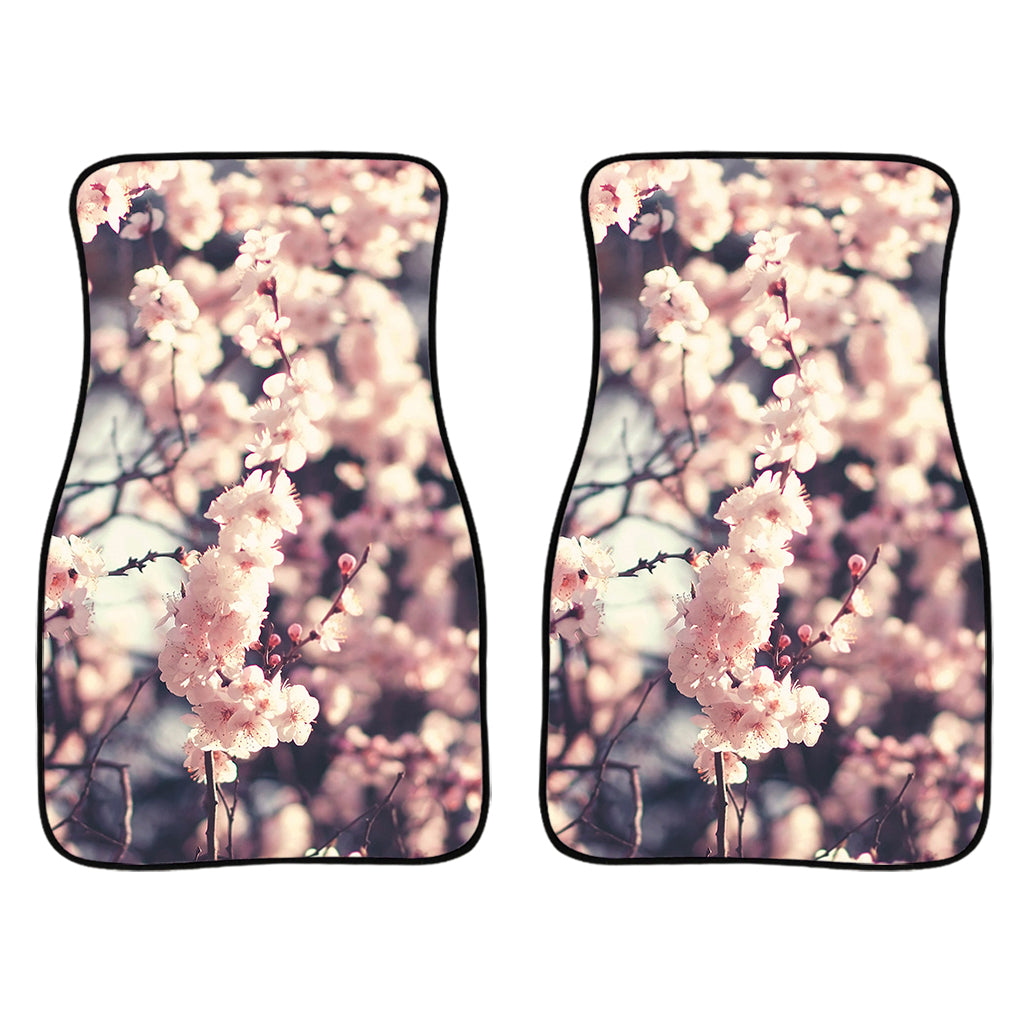 Sakura Cherry Blossom Print Front Car Floor Mats