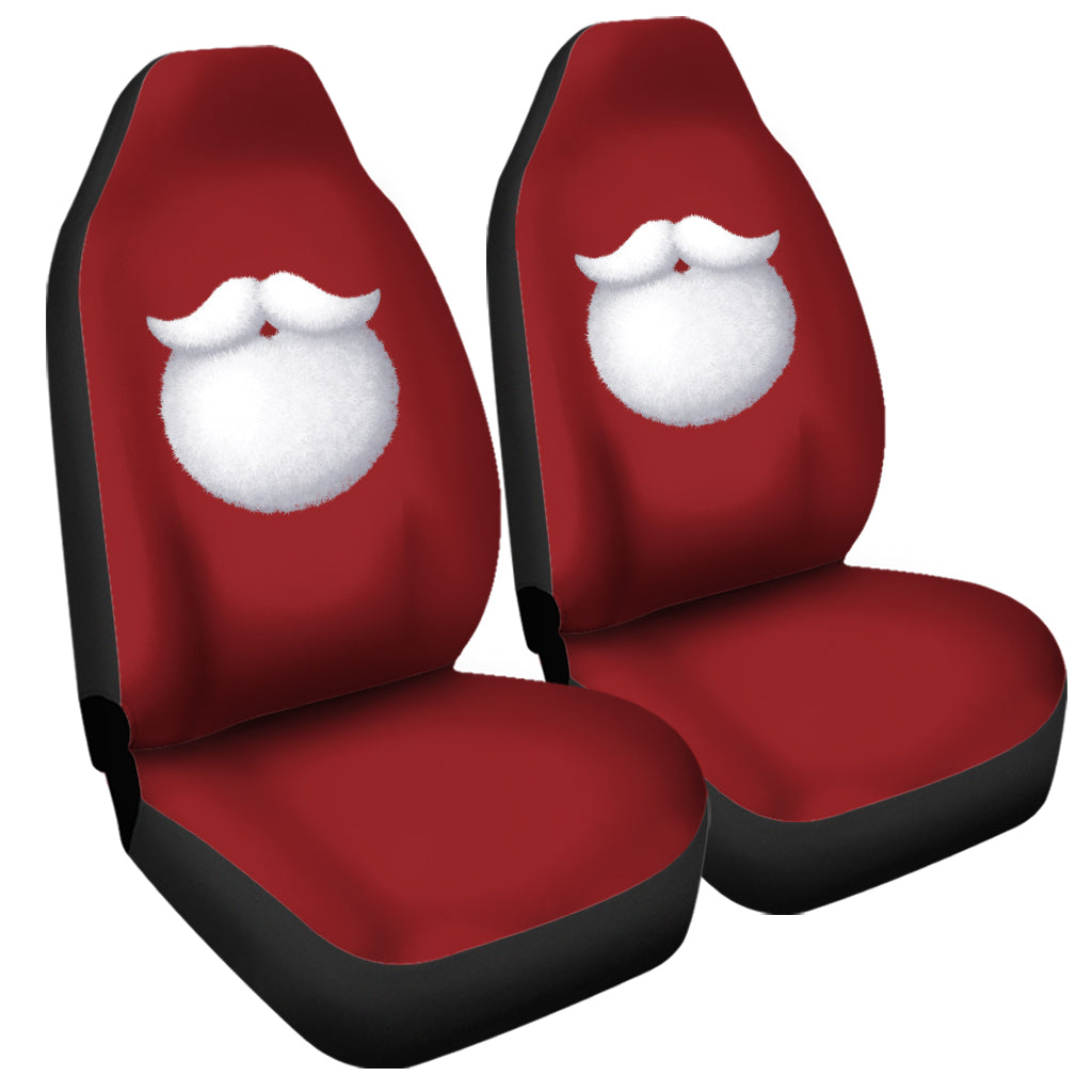 Santa Claus Beard Print Universal Fit Car Seat Covers