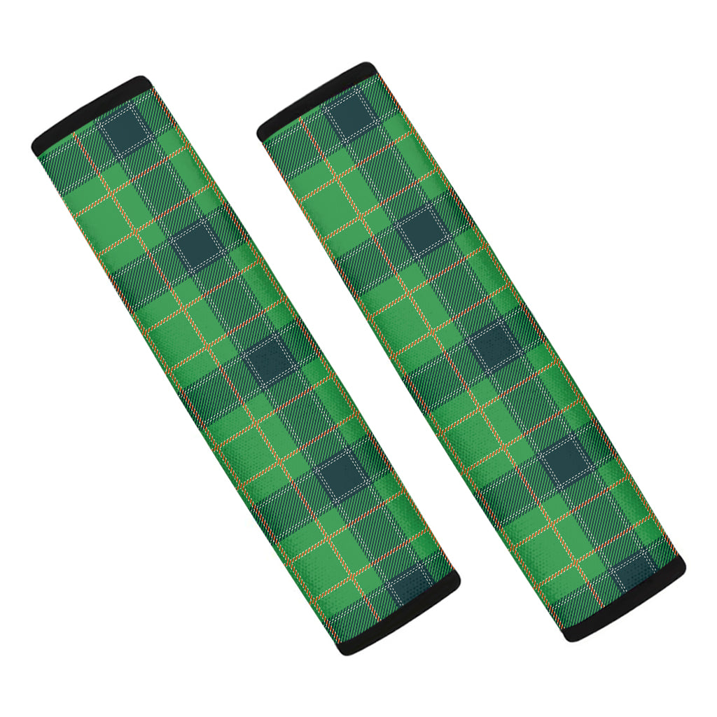 St. Patrick's Day Scottish Plaid Print Car Seat Belt Covers