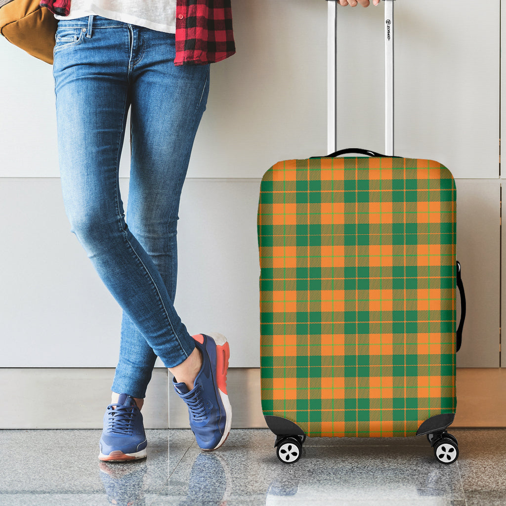 St. Patrick's Day Stewart Plaid Print Luggage Cover