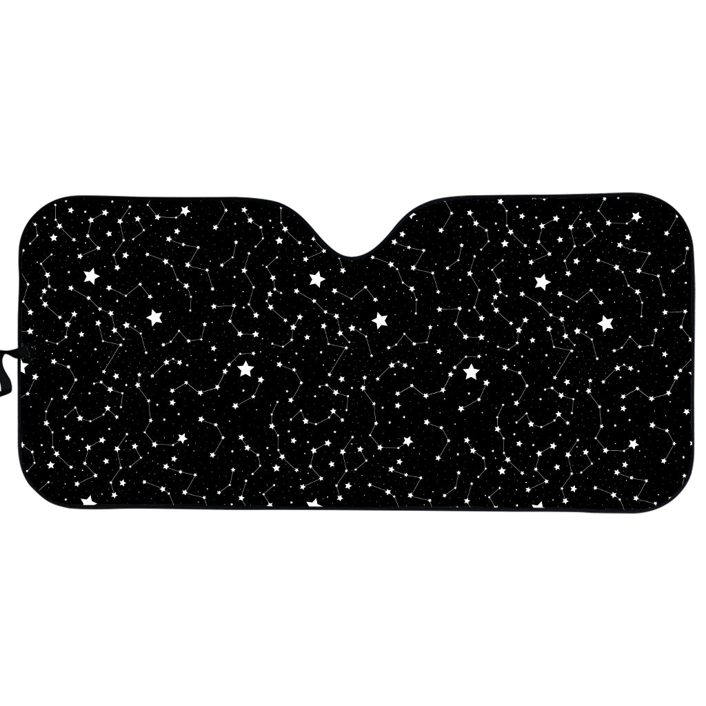 Star Constellations Pattern Print Car Sun Shade