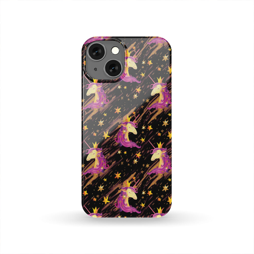 Star Fairy Unicorn Pattern Print Phone Case