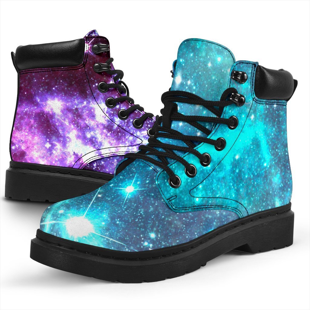 Starfield Nebula Galaxy Space Print Classic Boots