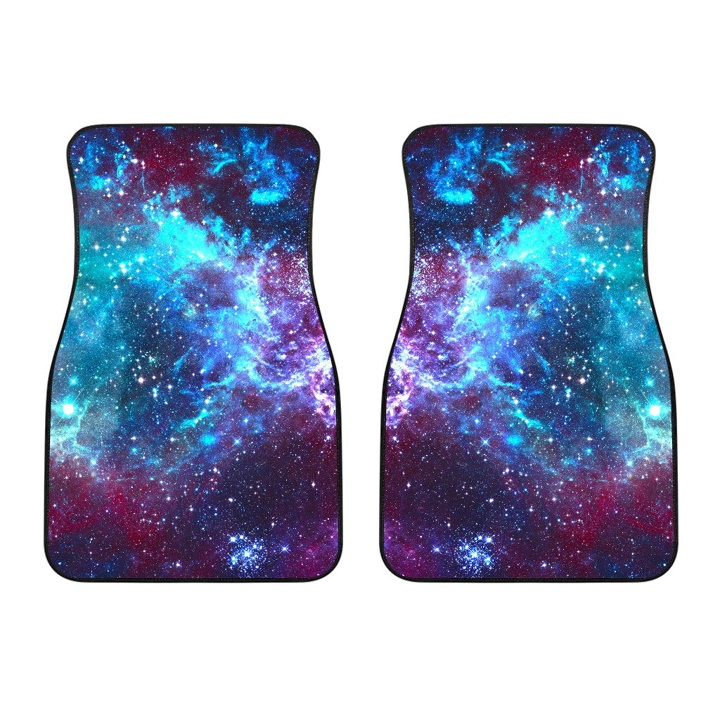 Starfield Nebula Galaxy Space Print Front Car Floor Mats