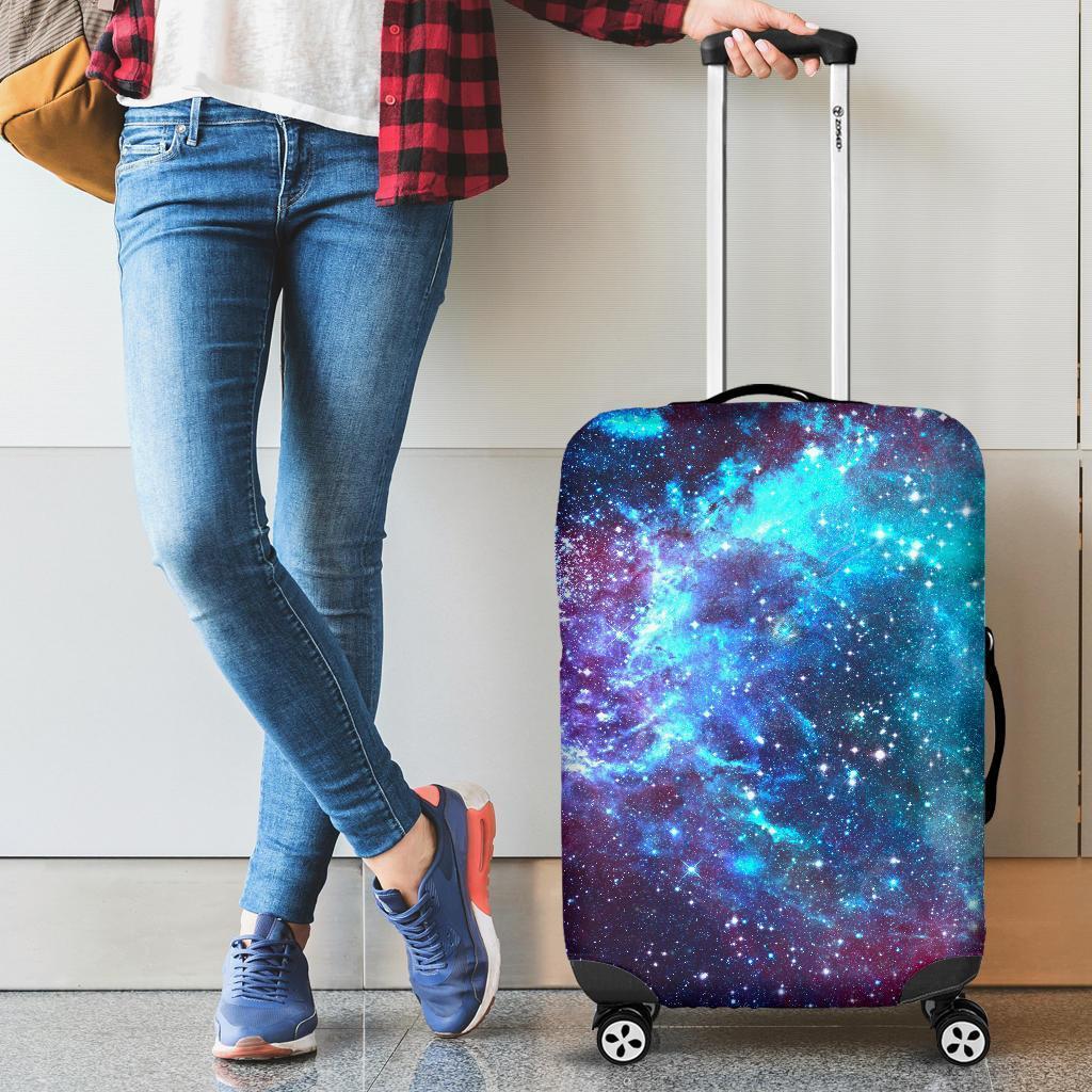 Starfield Nebula Galaxy Space Print Luggage Cover