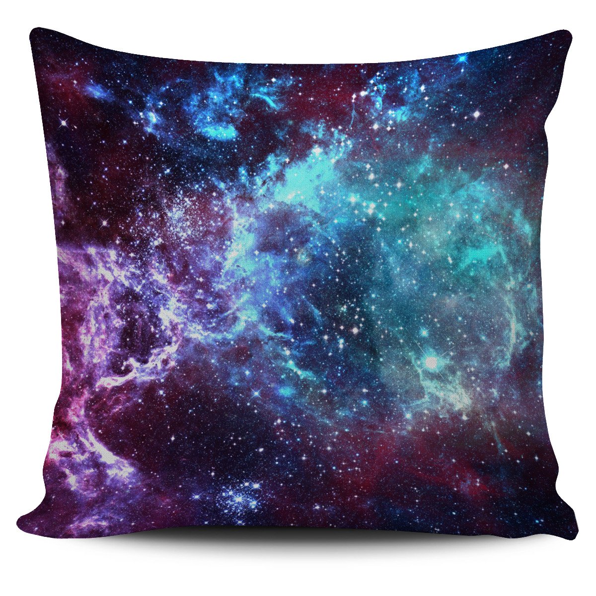 Starfield Nebula Galaxy Space Print Pillow Cover