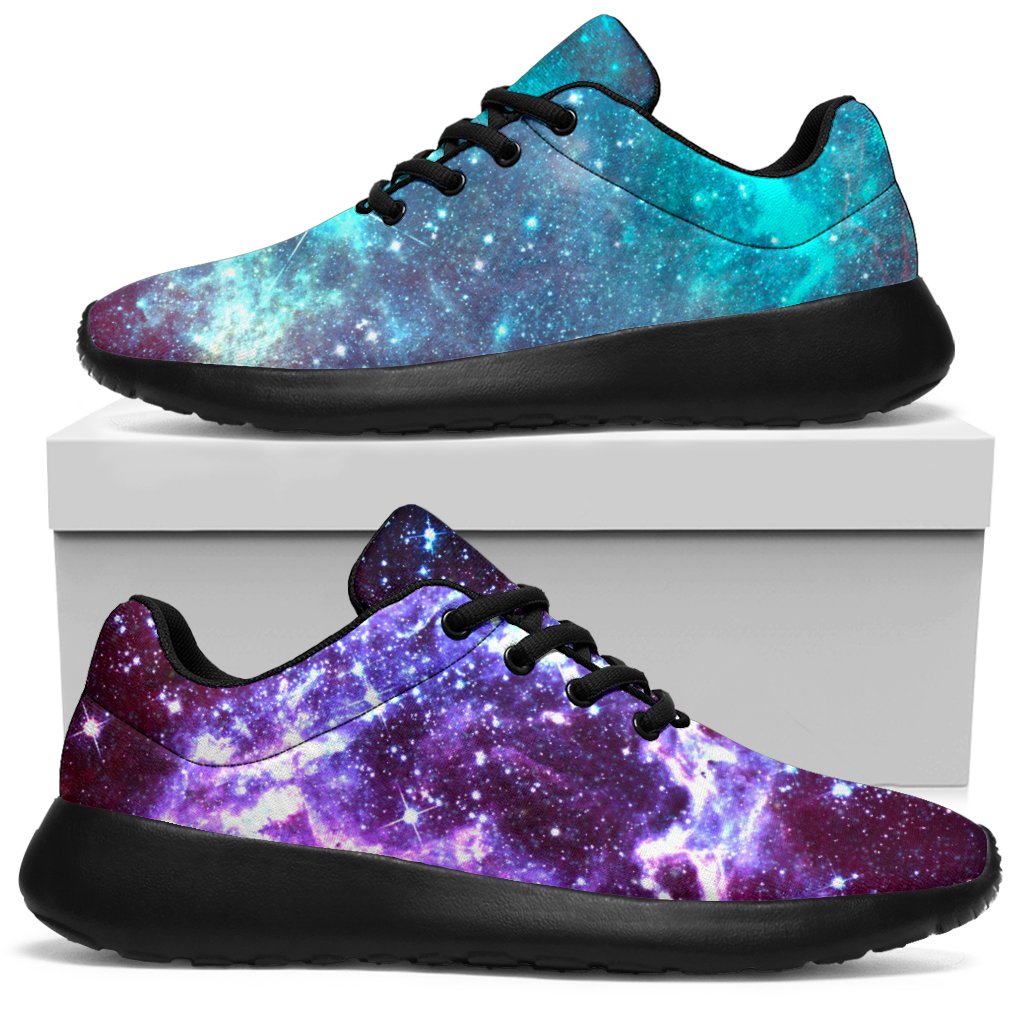 Starfield Nebula Galaxy Space Print Sport Sneakers