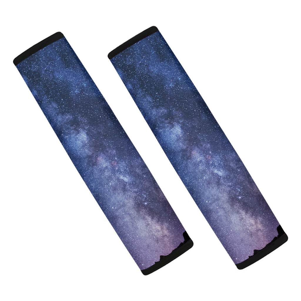 Stars Night Milky Way Print Car Seat Belt Covers