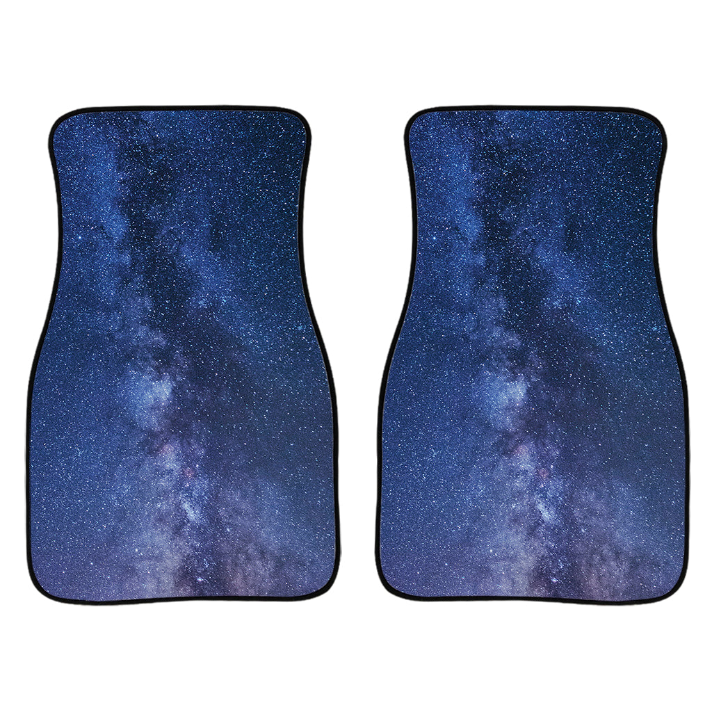 Stars Night Milky Way Print Front Car Floor Mats