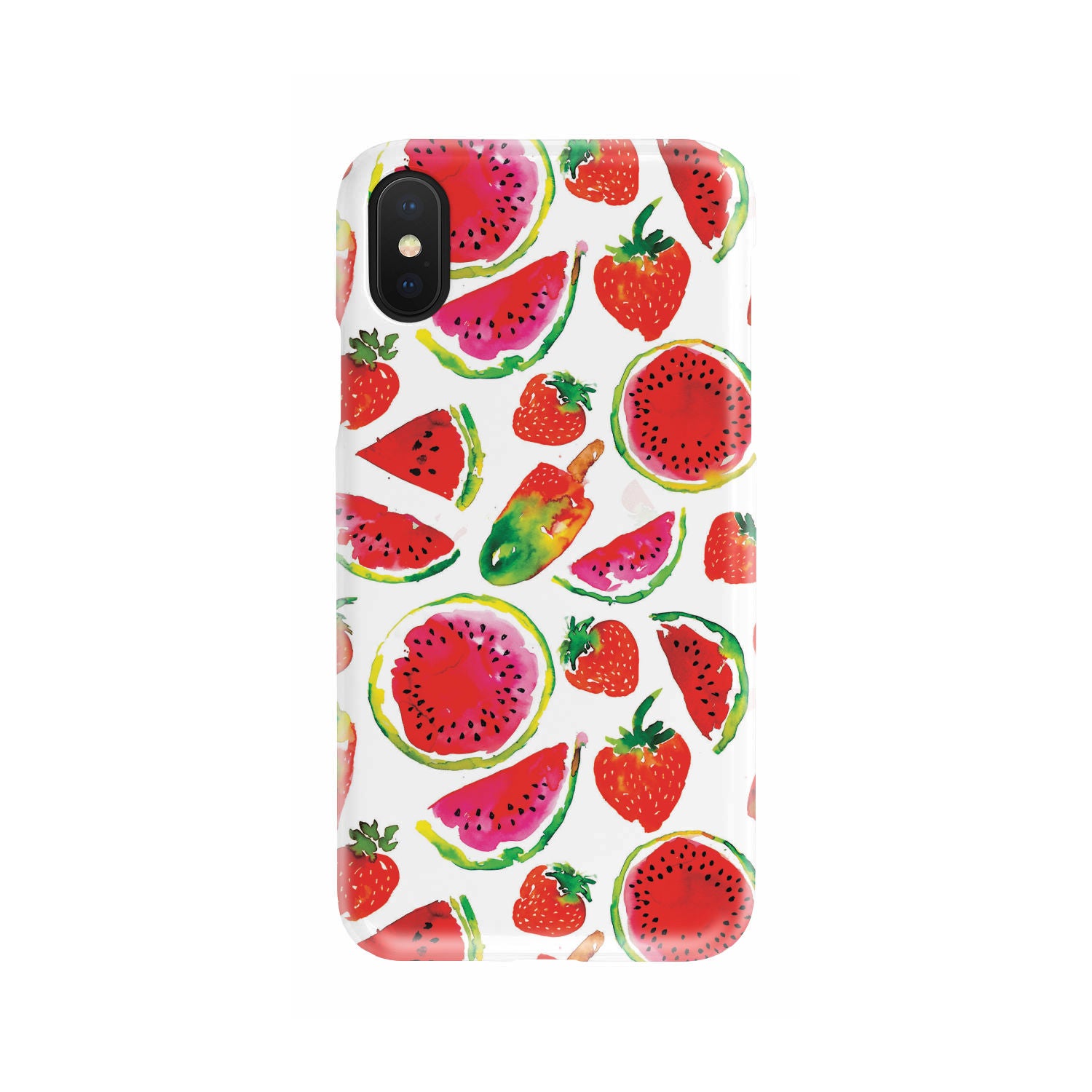 Summer Fruits Watermelon Pattern Print Phone Case