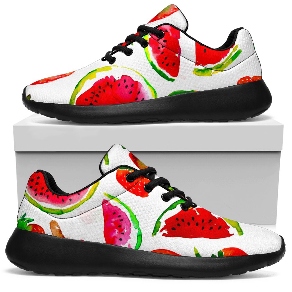 Summer Fruits Watermelon Pattern Print Sport Sneakers