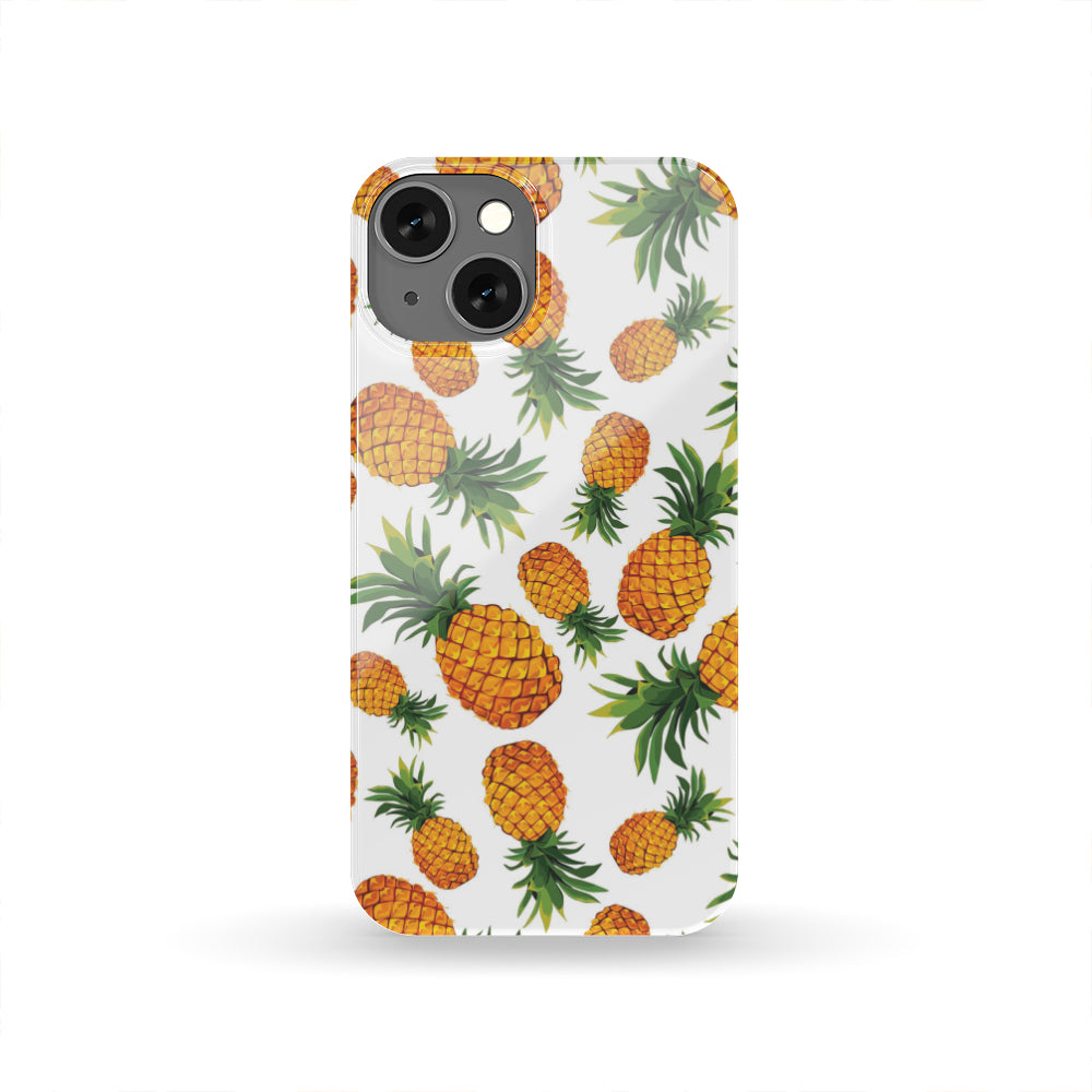 Summer Pineapple Pattern Print Phone Case