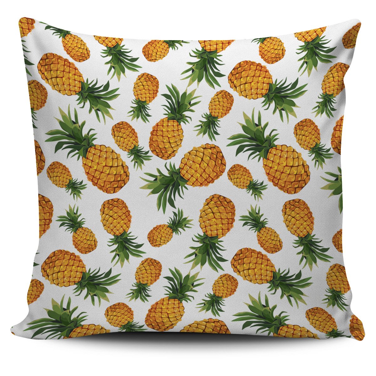 Summer Pineapple Pattern Print Pillow Cover