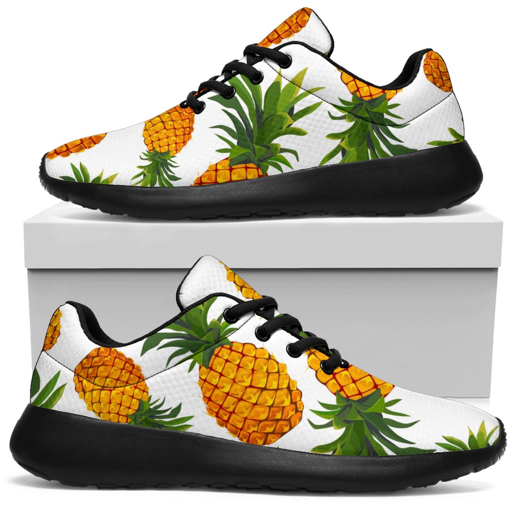 Summer Pineapple Pattern Print Sport Sneakers