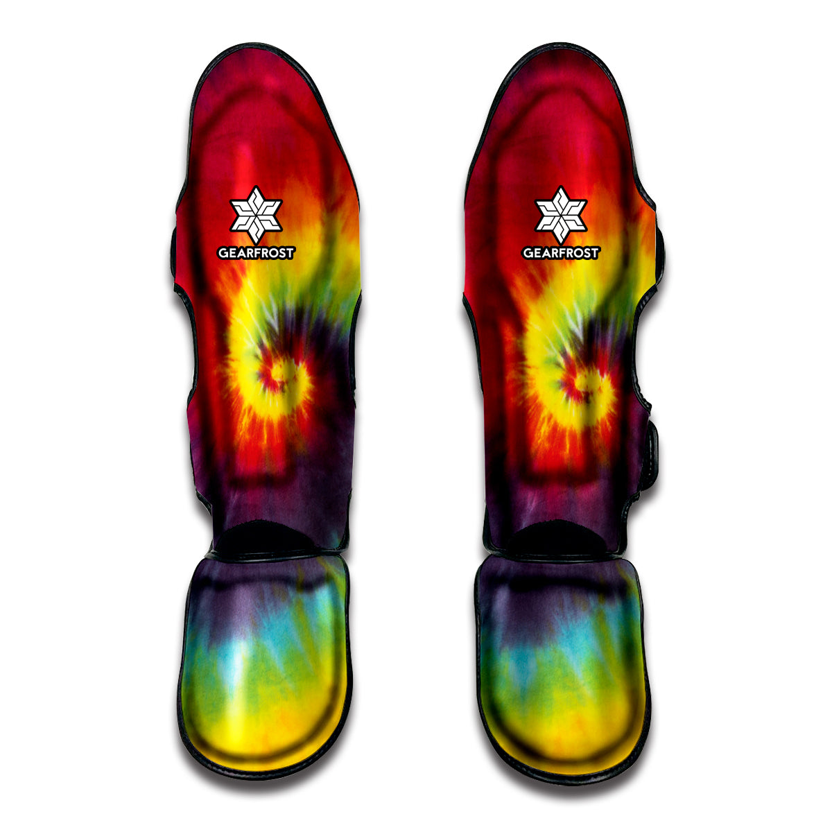 Summer Tie Dye Print Muay Thai Shin Guards