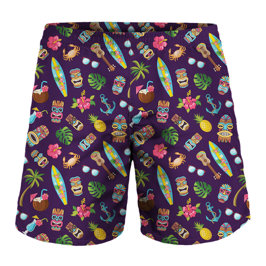 Summer Totem Pattern Print Men's Shorts