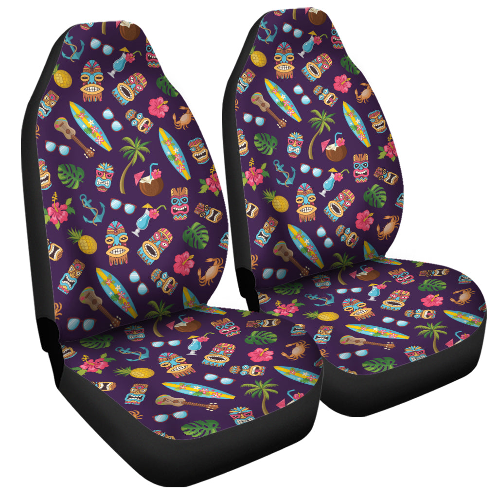 Summer Totem Pattern Print Universal Fit Car Seat Covers