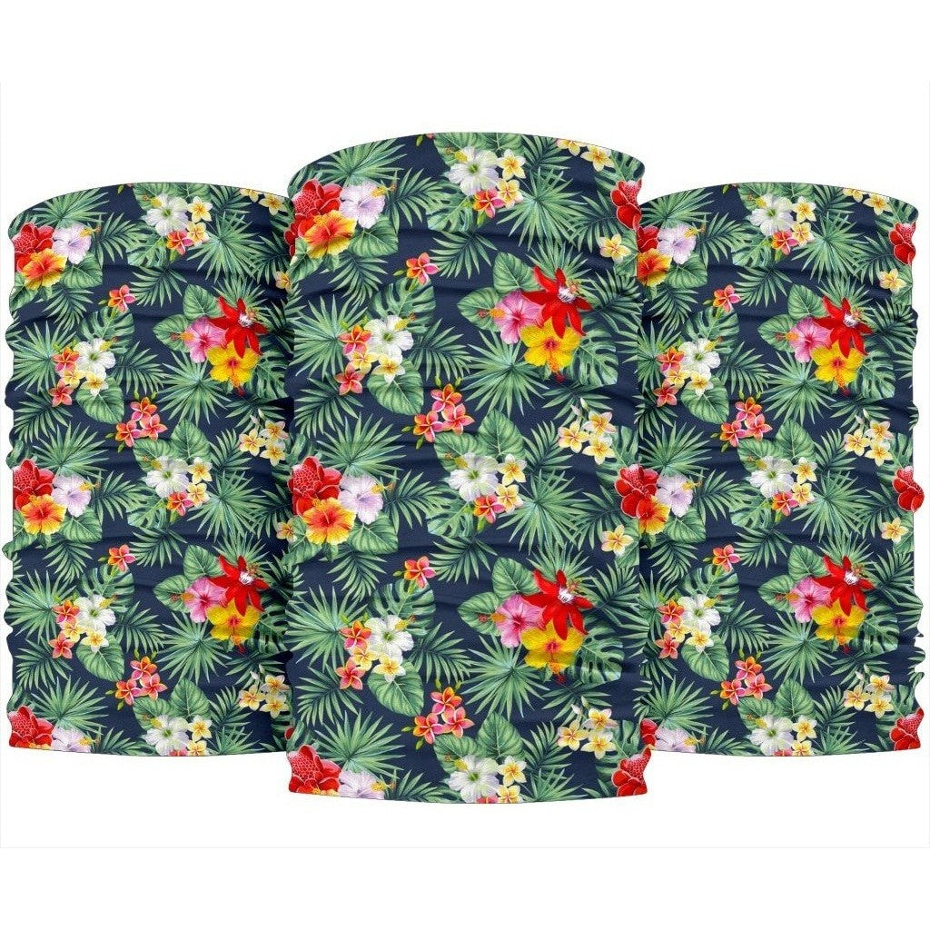 Summer Tropical Hawaii Pattern Print 3-Pack Bandanas