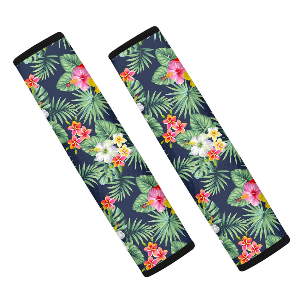 Summer Tropical Hawaii Pattern Print Car Seat Belt Covers