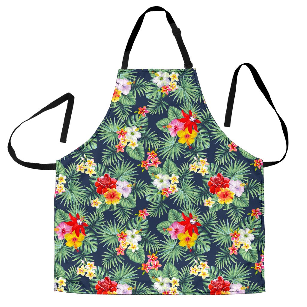 Summer Tropical Hawaii Pattern Print Men's Apron