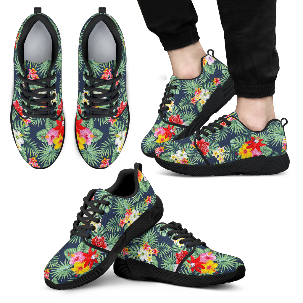 Summer Tropical Hawaii Pattern Print Men's Athletic Shoes