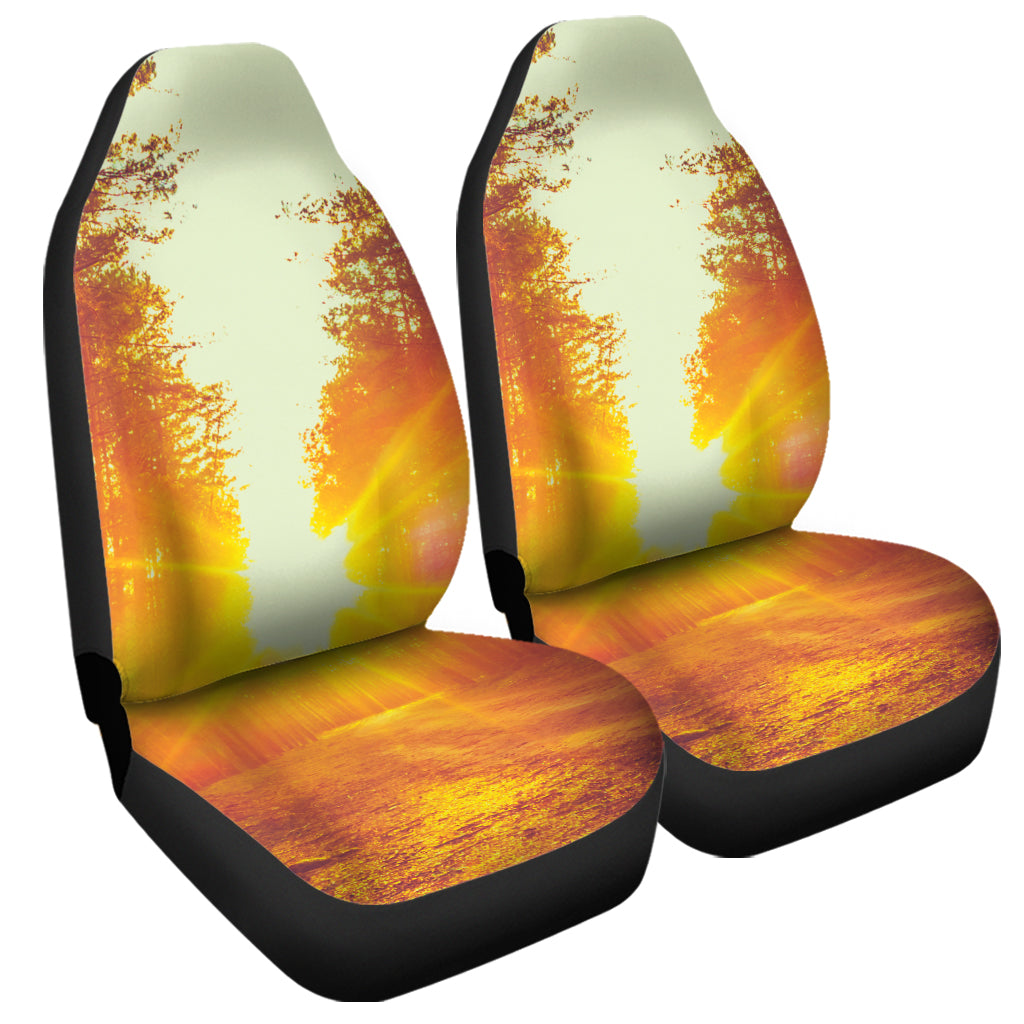 Sunrise Forest Print Universal Fit Car Seat Covers