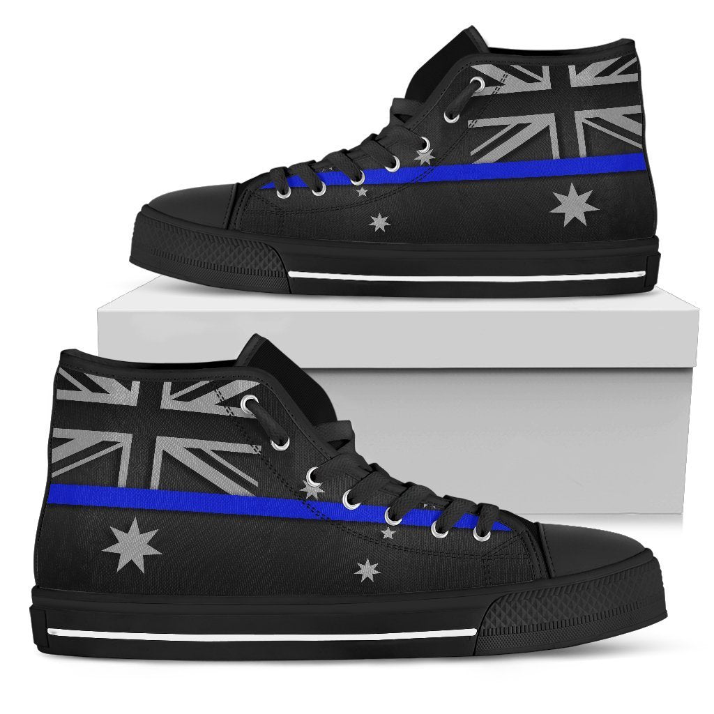 Thin Blue Line Australia Women's High Top Shoes
