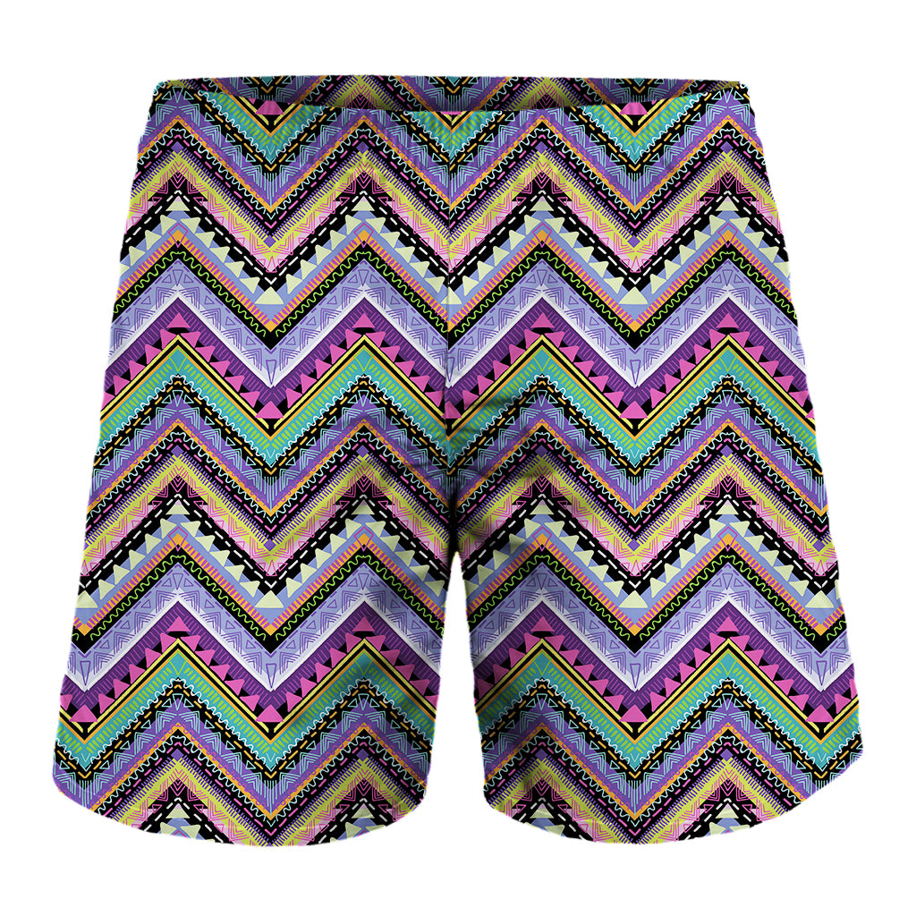 Tribal Aztec Hippie Pattern Print Men's Shorts