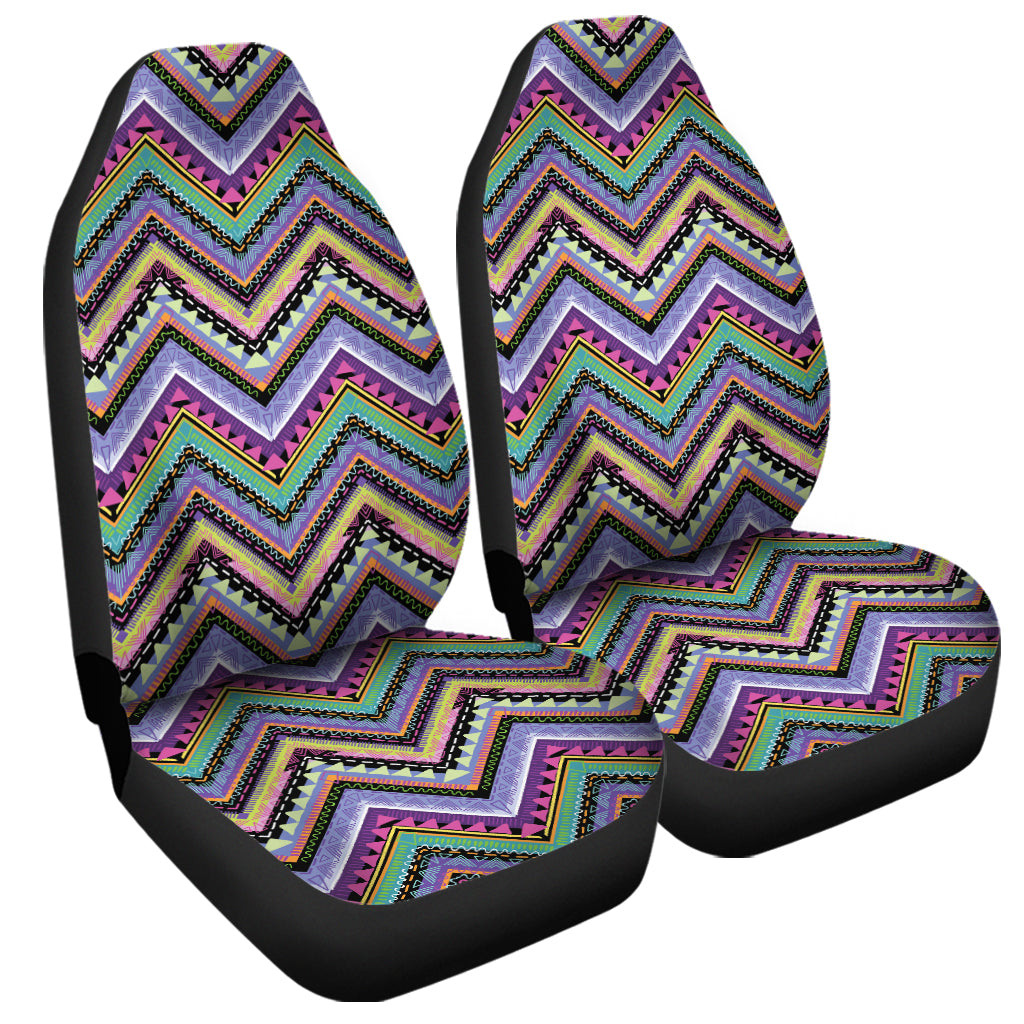 Tribal Aztec Hippie Pattern Print Universal Fit Car Seat Covers