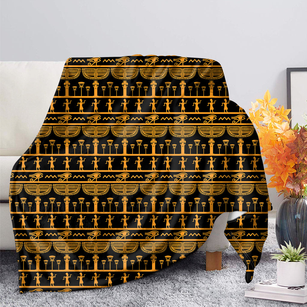 Tribal Egypt Pattern Print Blanket