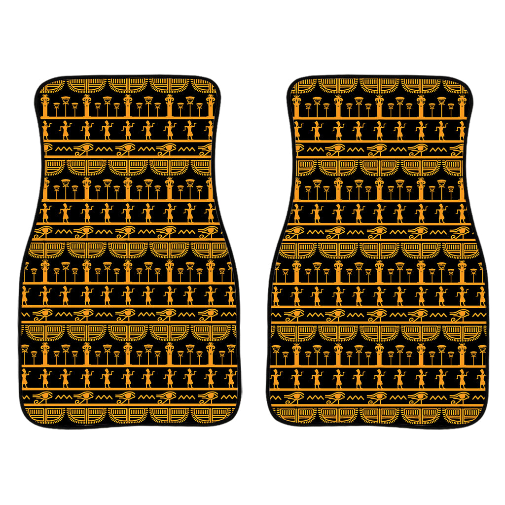 Tribal Egypt Pattern Print Front Car Floor Mats