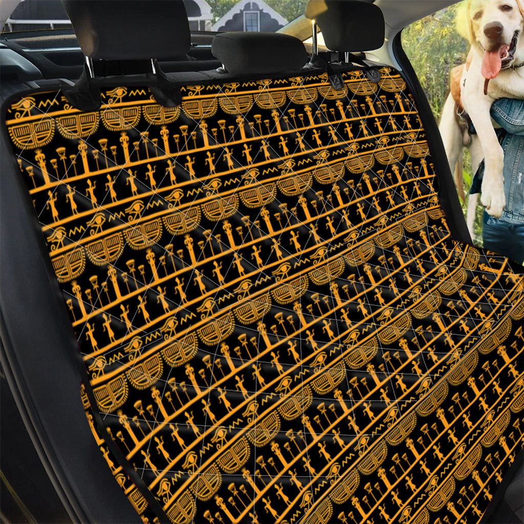 Tribal Egypt Pattern Print Pet Car Back Seat Cover