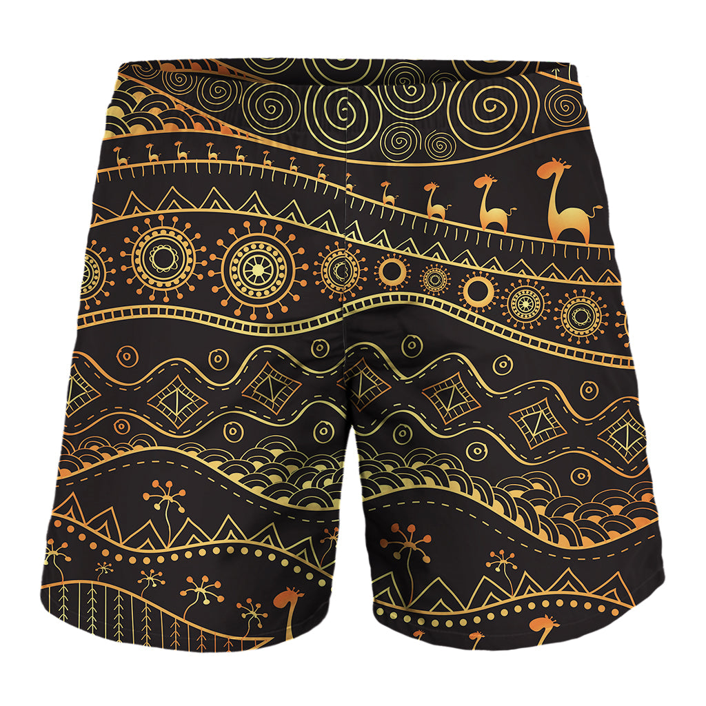 Tribal Ethnic African Pattern Print Men's Shorts