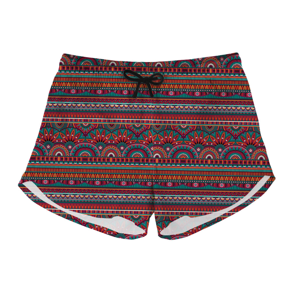 Tribal Ethnic Pattern Print Women's Shorts