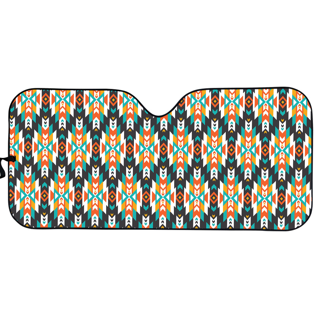 Tribal Native American Pattern Print Car Sun Shade