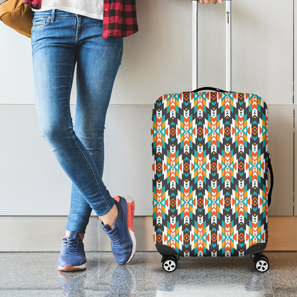 Tribal Native American Pattern Print Luggage Cover