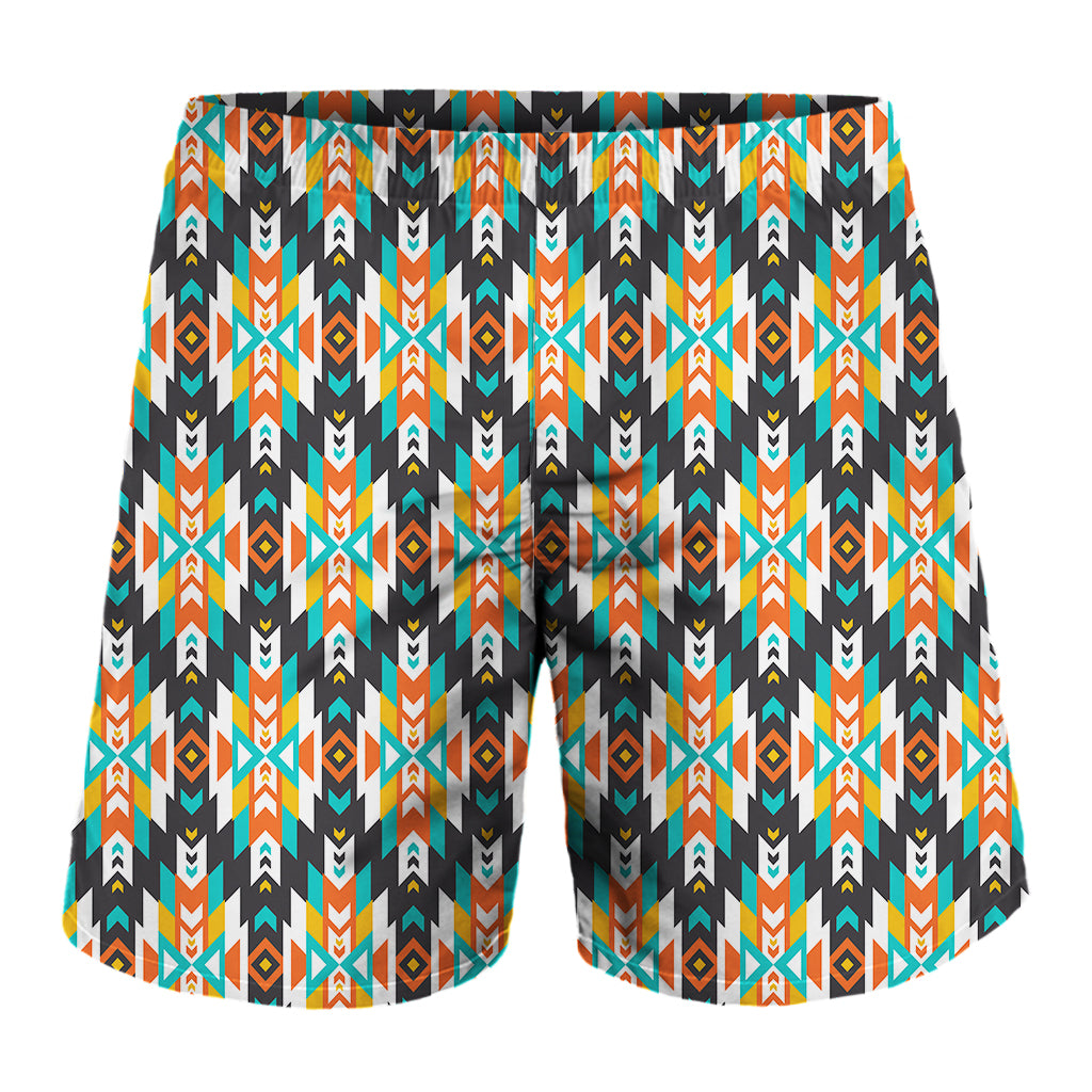 Tribal Native American Pattern Print Men's Shorts