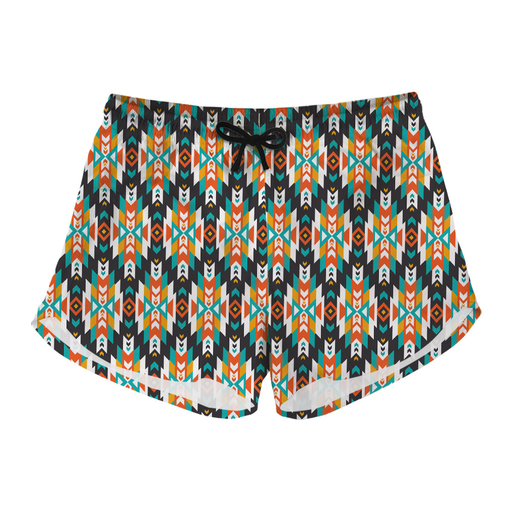 Tribal Native American Pattern Print Women's Shorts