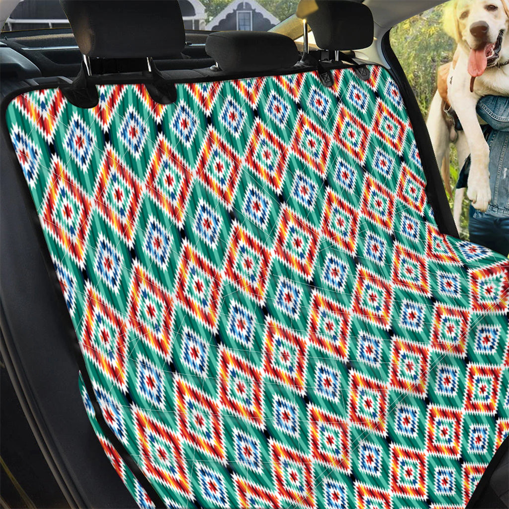 Tribal Navajo Pattern Print Pet Car Back Seat Cover