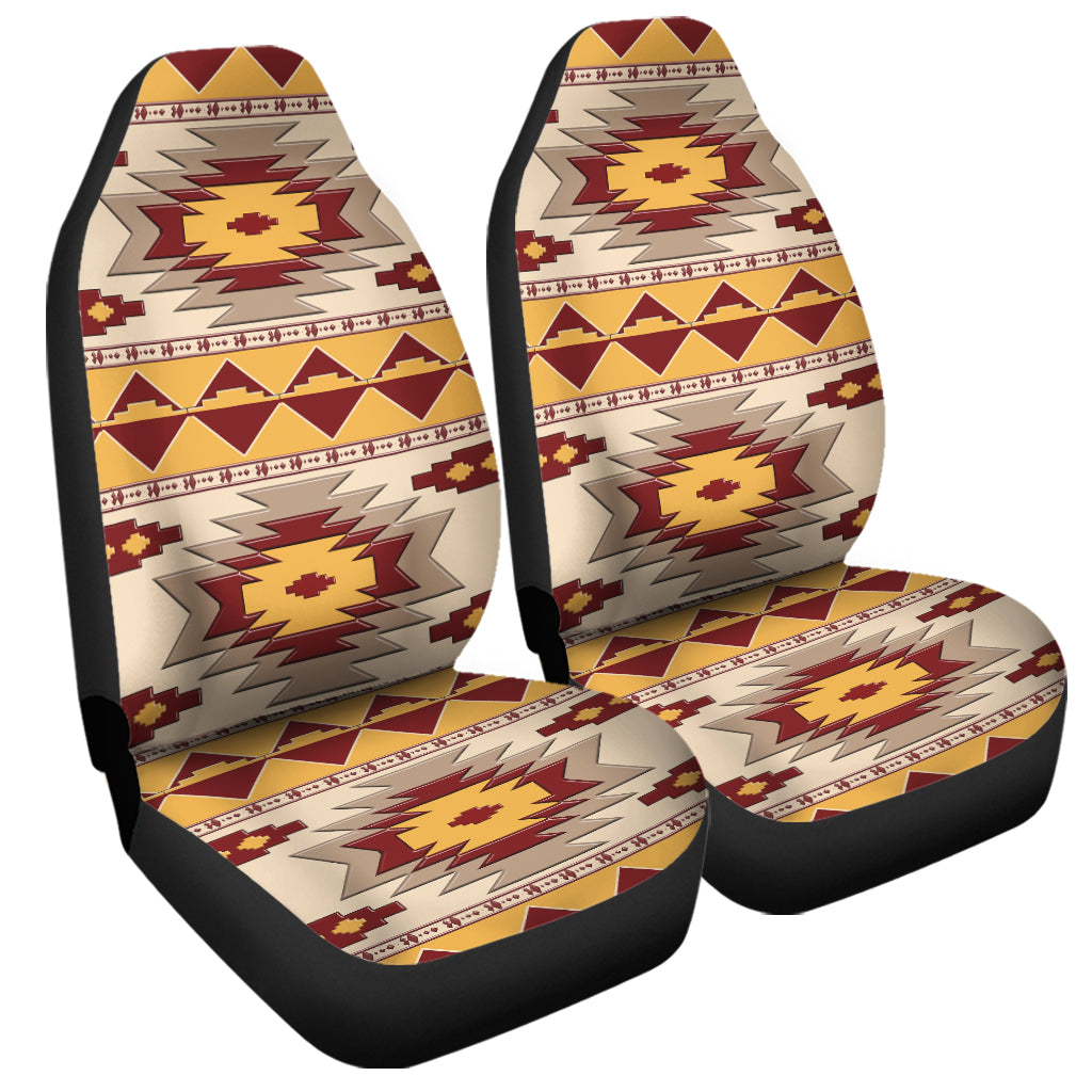 Tribal Southwestern Navajo Pattern Print Universal Fit Car Seat Covers