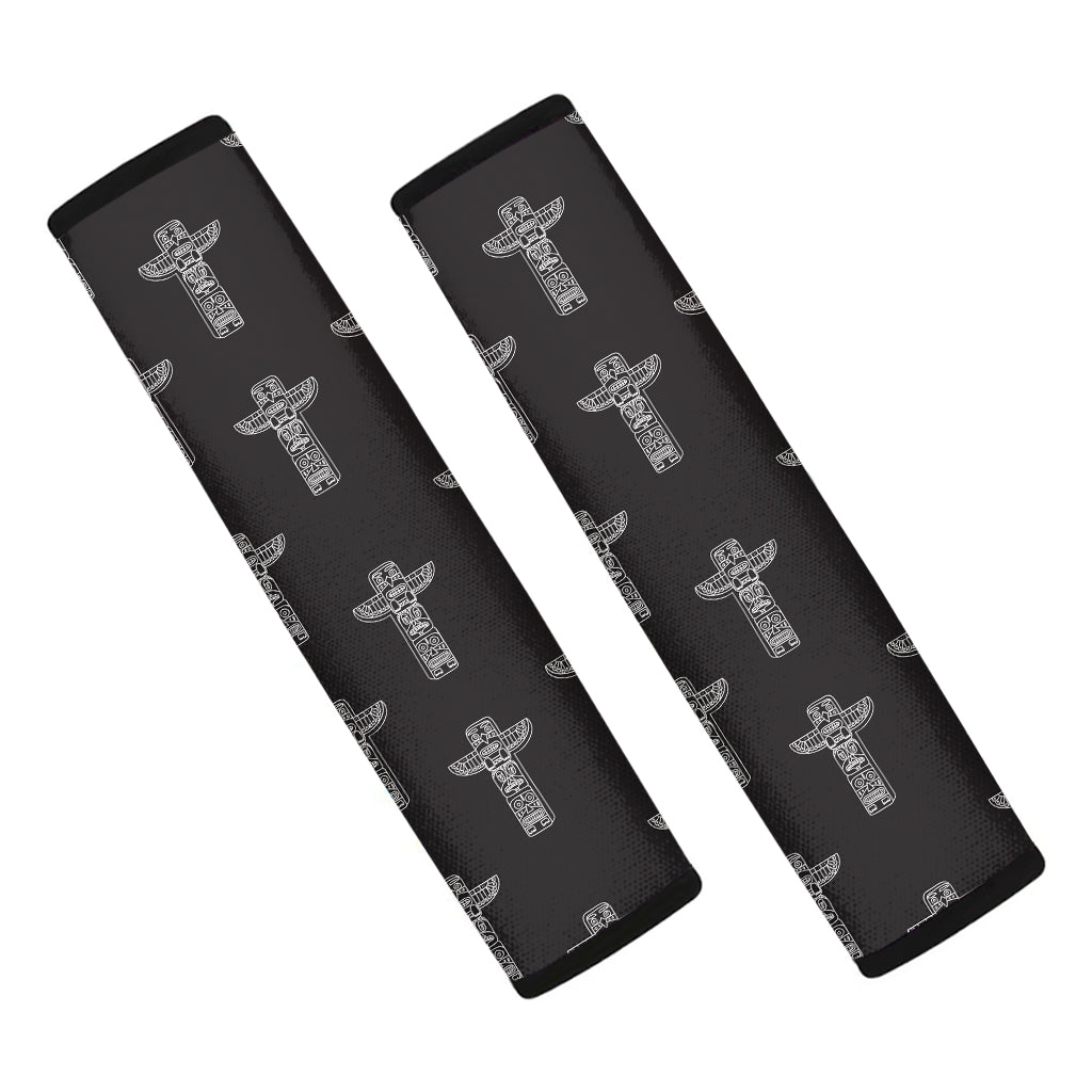 Tribal Totem Pattern Print Car Seat Belt Covers