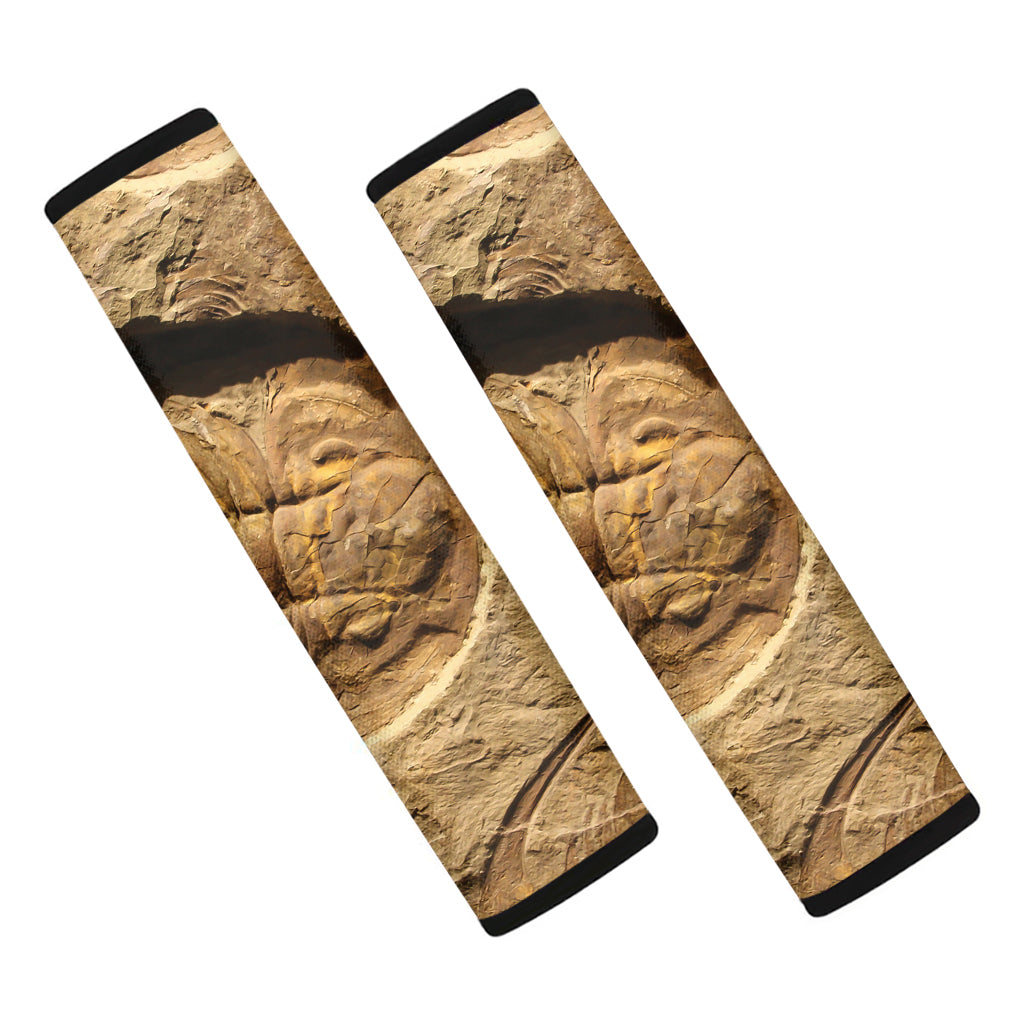 Trilobite Fossil Print Car Seat Belt Covers